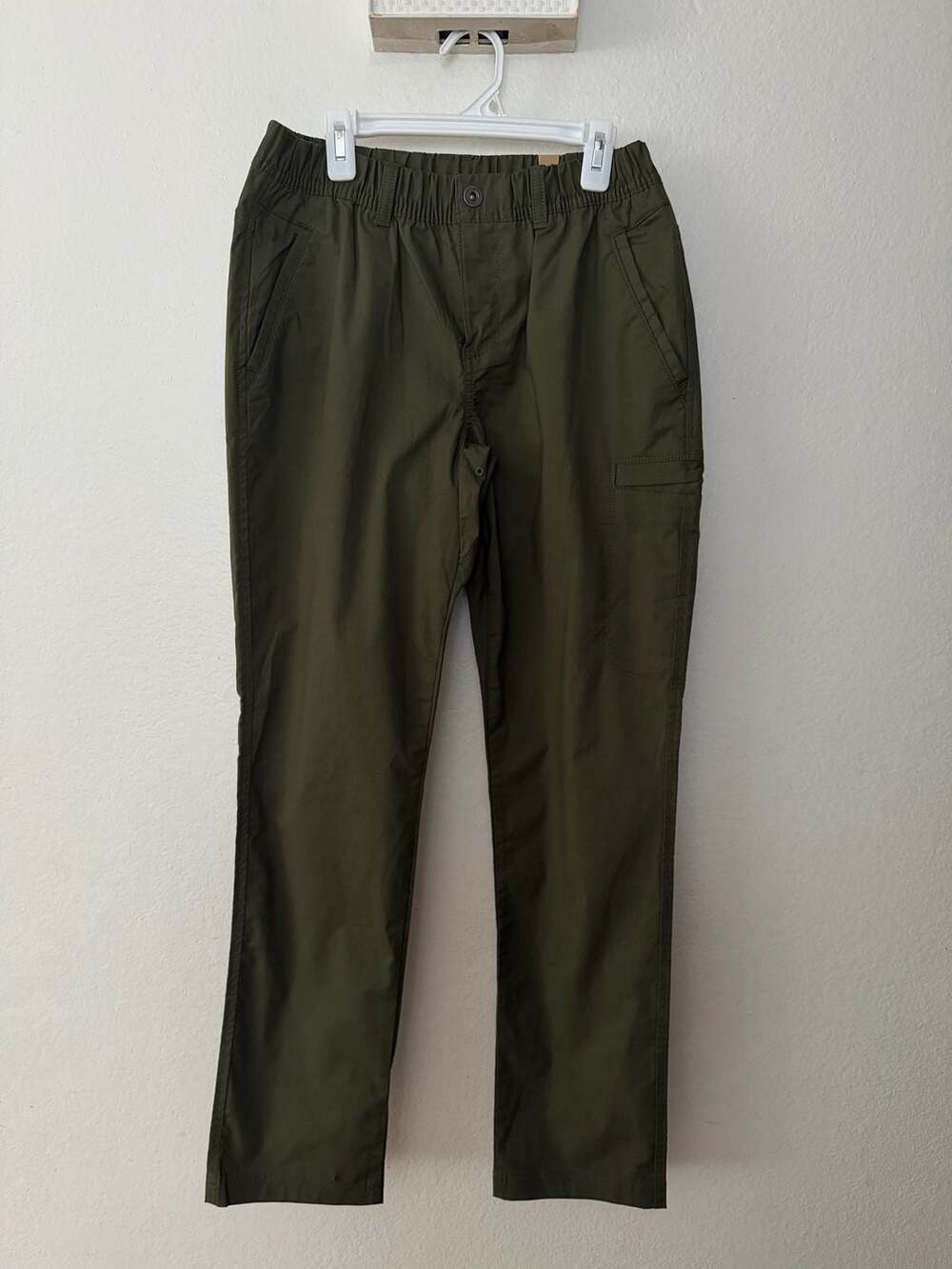 prAna Women's Double Peak Cargo Green Pants Size 4